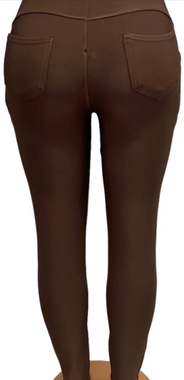 Comfybroek choco bruin